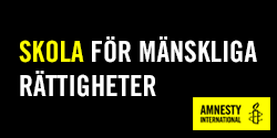 Bildbanner som leder till Amnestys hemsida