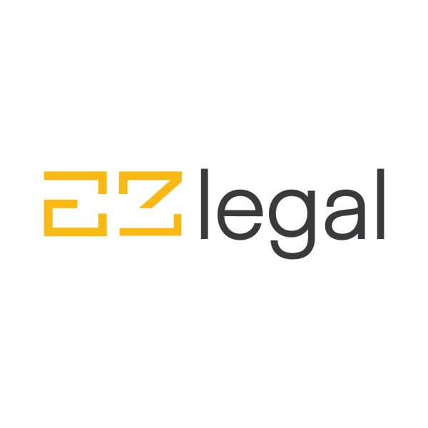 Logotyp for byran EZlegal som KLARA samarbetar med.