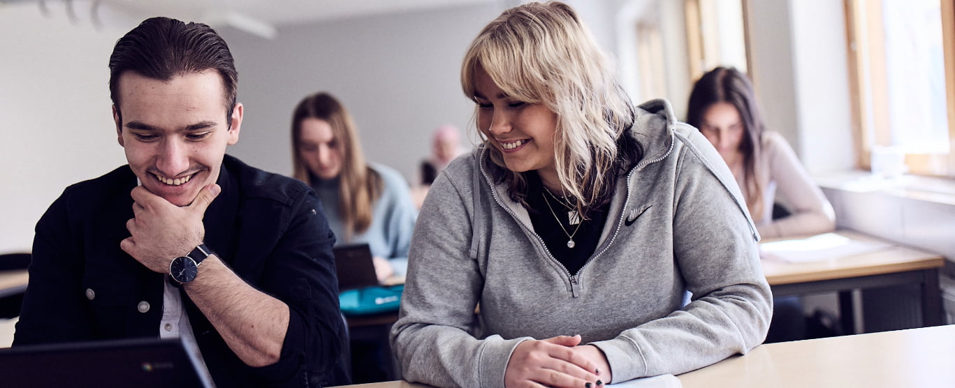 Till oppet hus pa KLARA Sollentuna