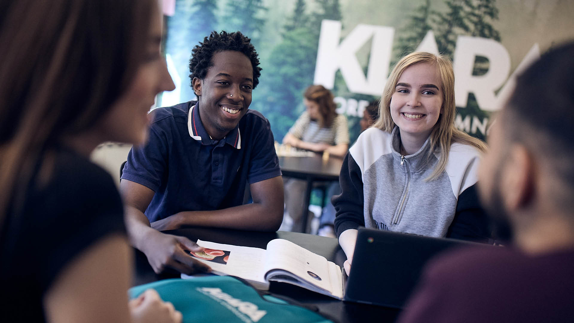 Elever i ett klassrum