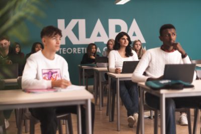 Elever i ett klassrum